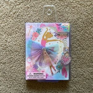 Ballerina Diary With Lock & Keys